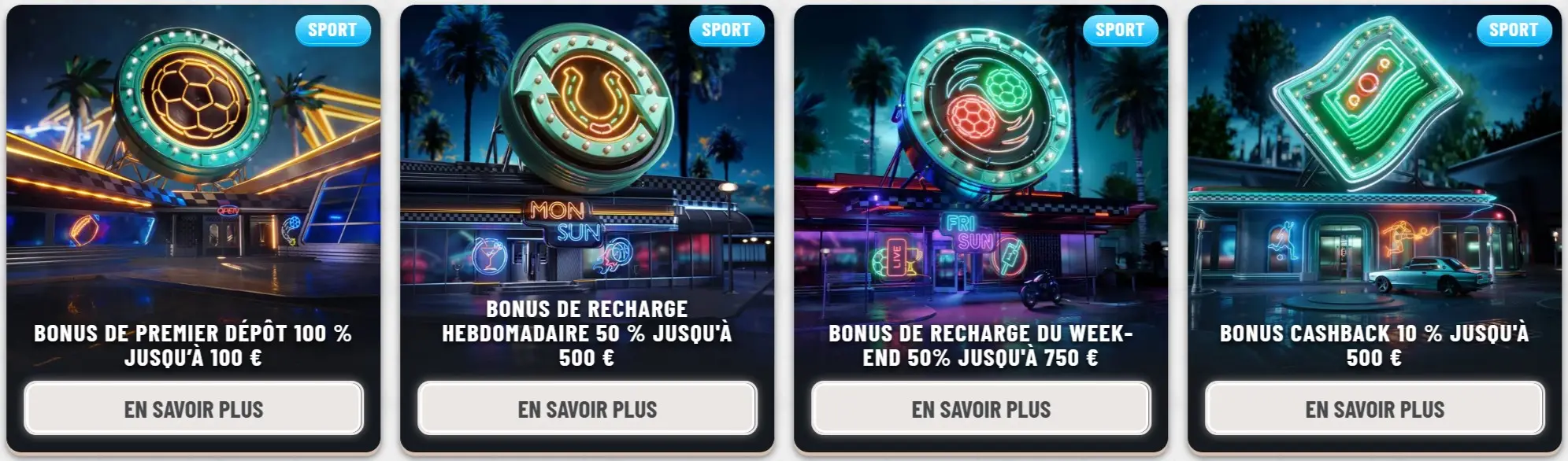 Bonus de Bienvenue Sports